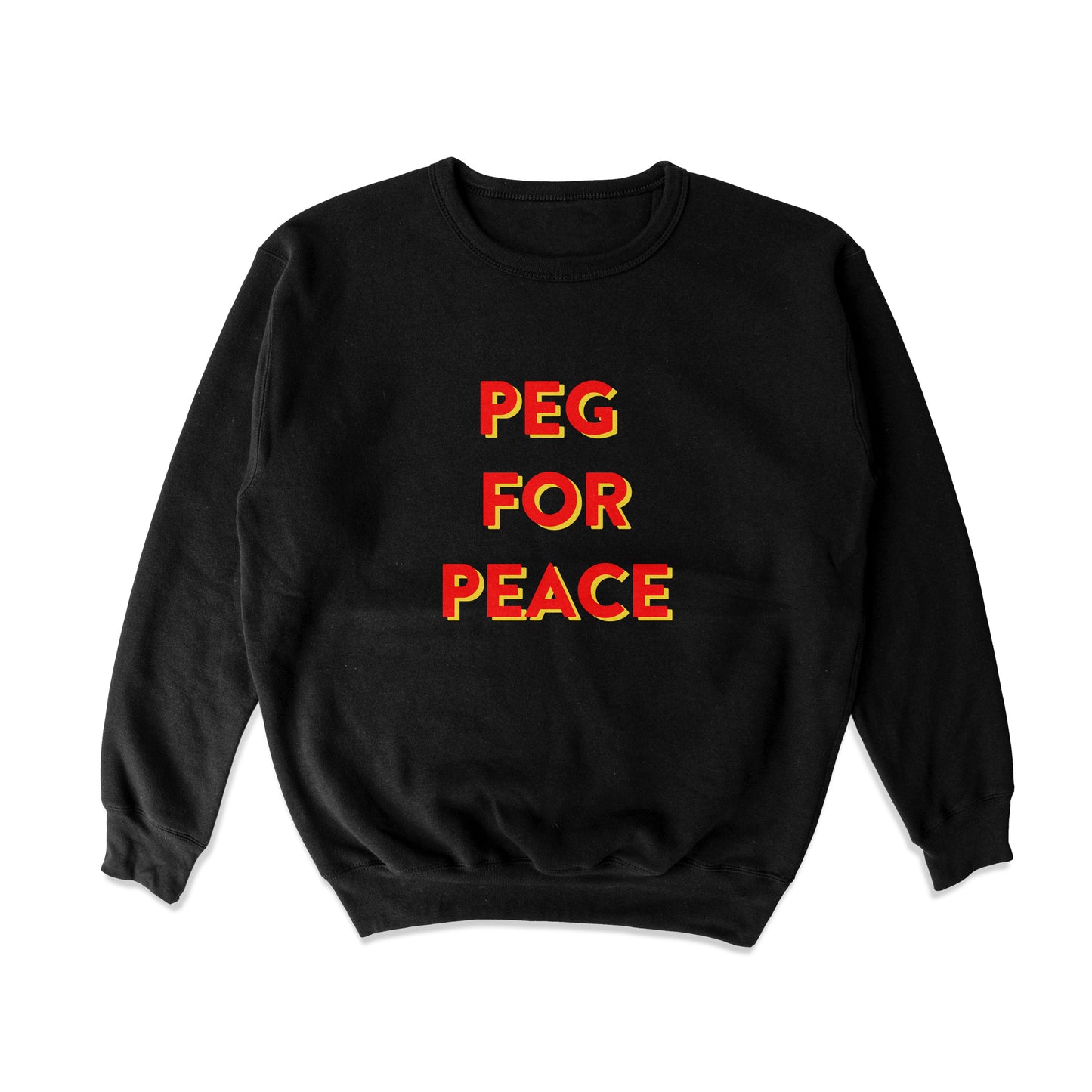 Peg for Peace Crewneck Sweatshirt